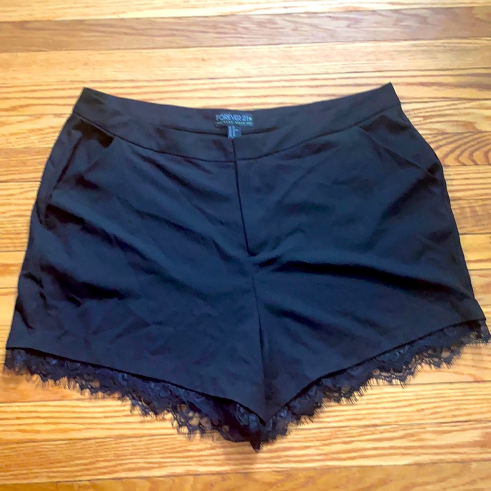 Forever 21! Black dress shorts
